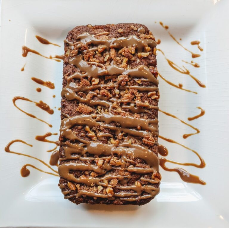 Paleo Apple Bread with Caramel