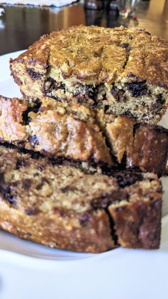 banana bread close