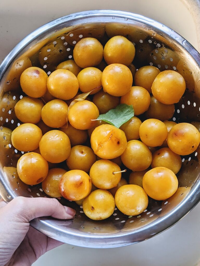 Spiced Mirabelle Plum Jam