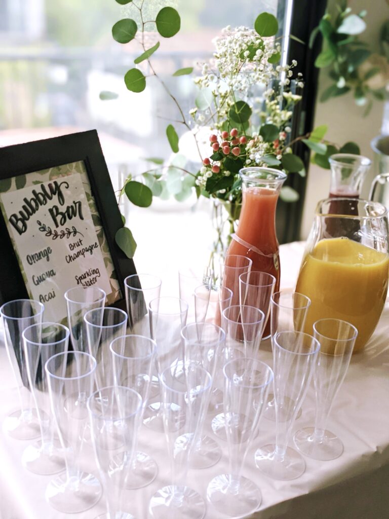 Creative Drink Bar Ideas: Simplifying the Bubbly Bar Experience