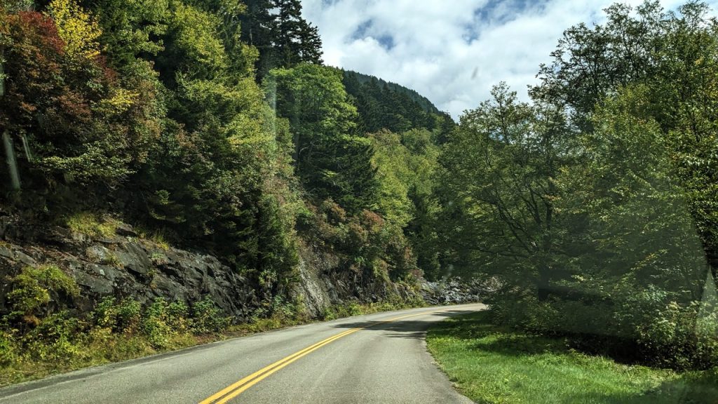 Road in the Blue Ridge Mountains