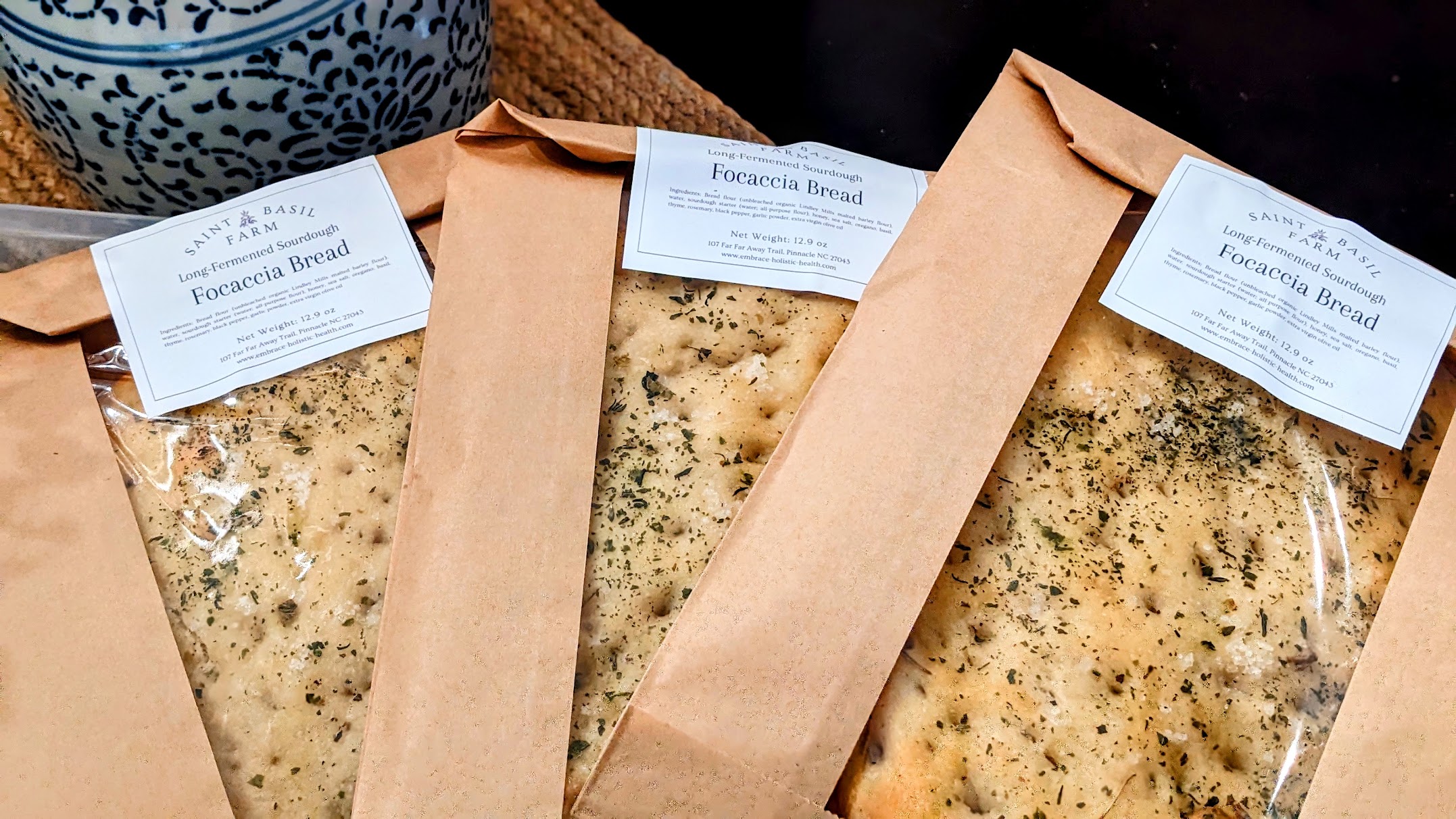 Sourdough Focaccia | Long-Fermented | Preorder & Local Pickup Only - Image 6