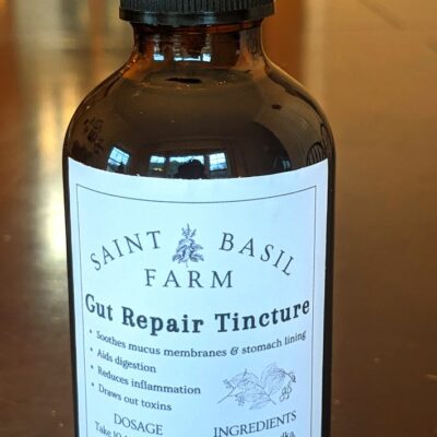 bottle of gut repair tincture