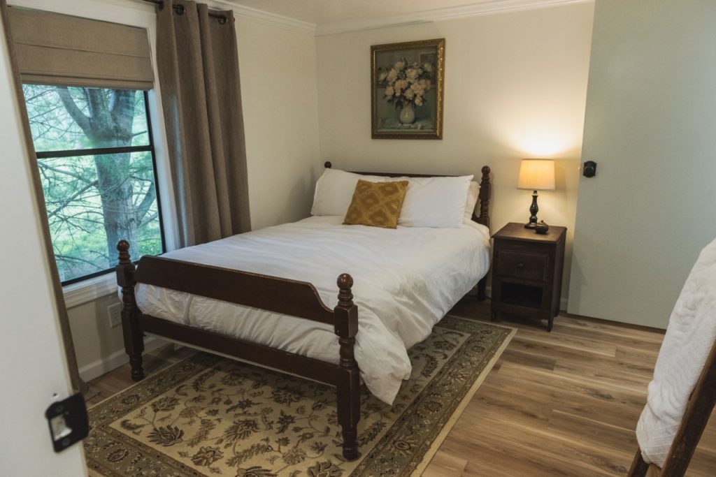 rustic vintage bedroom