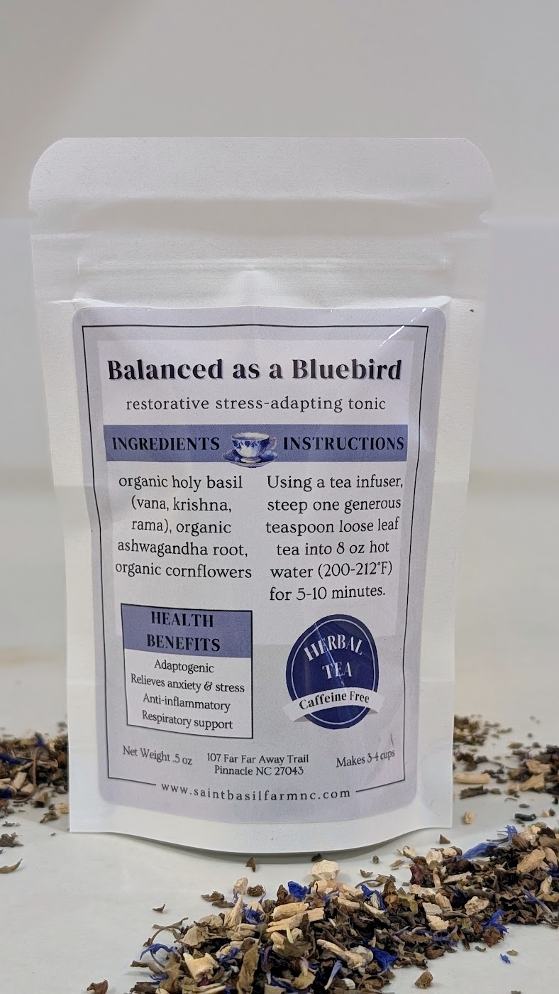 Balanced as a Bluebird Herbal Tea | Stress Relief | 100% Organic - Image 2