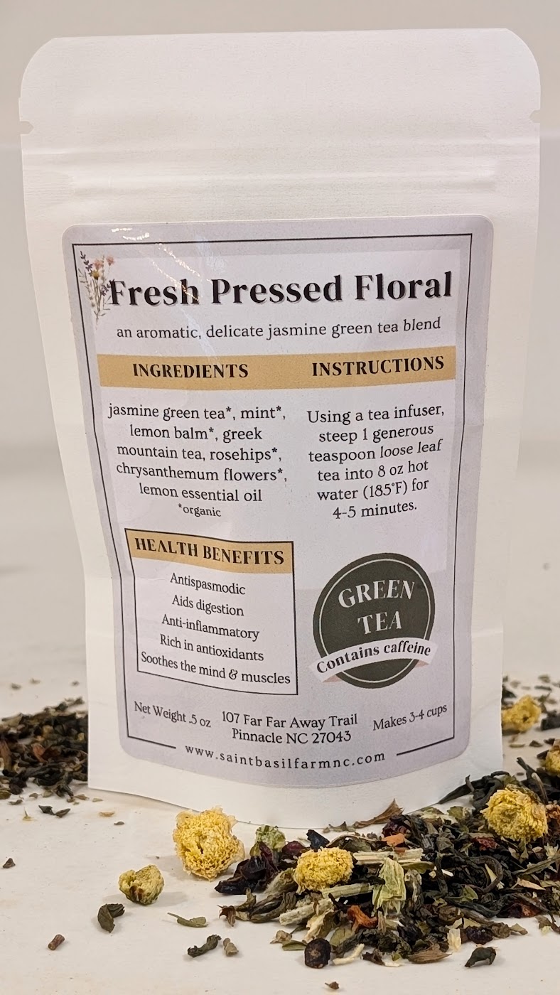 Fresh Pressed Floral Green Tea | Antioxidants & Anti-Inflammatory - Image 2