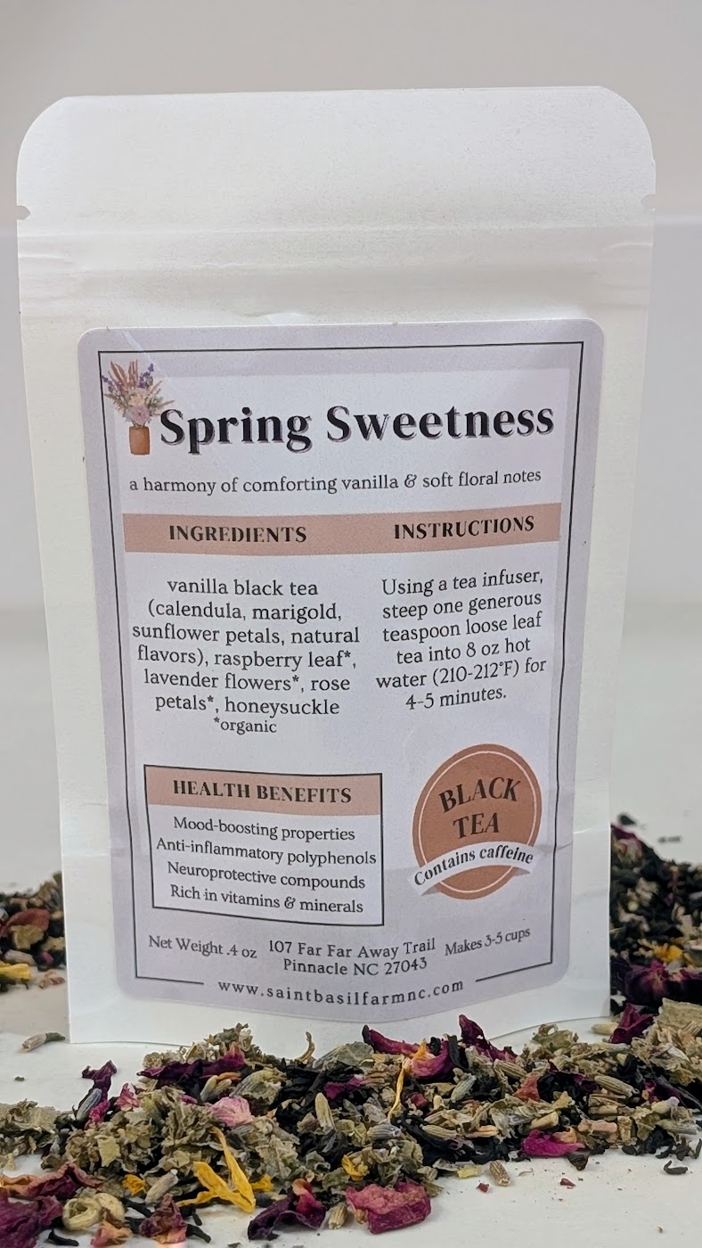 Spring Sweetness Black Tea | Vanilla Lavender | Women's Support - Image 2